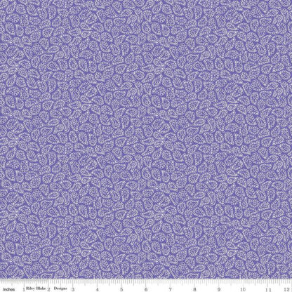 100% Cotton - Vibrance (Paisley) - RBC15955 - Periwinkle - Leslie Ryan - 43 In wide