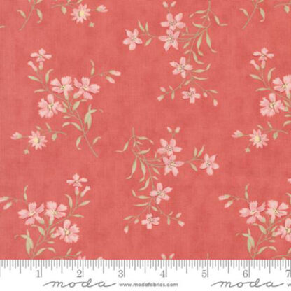 100% Cotton - Muse - 544394-13 - Scarlet - by 3 Sisters for Moda - 44 In wide