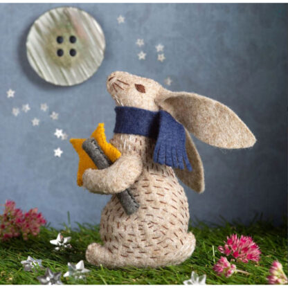 Corinne Lapierre - Wool Mix Felt Craft Mini Kit - Prof. Hare, Stargazer