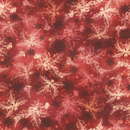 100% Cotton - Merriment - 23015-AIND-281 - Pomegranate - Lara Skinner - 44 In Wide