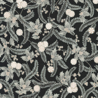 100% Cotton Fabric - Holiday Flourish-Peppermint Twist - 22948-304 - Shadow - Robert Kaufman - 44 In Wide