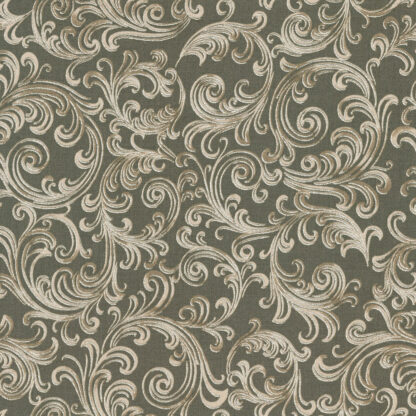 100% Cotton Fabric - Holiday Flourish-Peppermint Twist - 22949-442 - Suede - Robert Kaufman - 44 In Wide