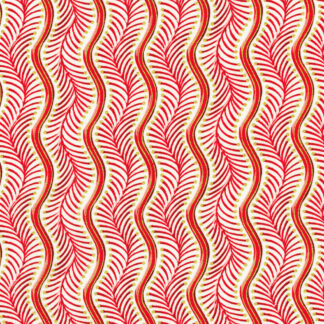 100% Cotton Fabric - Holiday Flourish-Peppermint Twist - 22950-478 - Candy Cane - Robert Kaufman - 44 In Wide