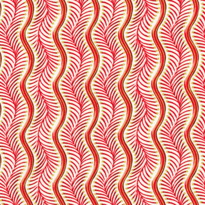 100% Cotton Fabric - Holiday Flourish-Peppermint Twist - 22950-478 - Candy Cane - Robert Kaufman - 44 In Wide
