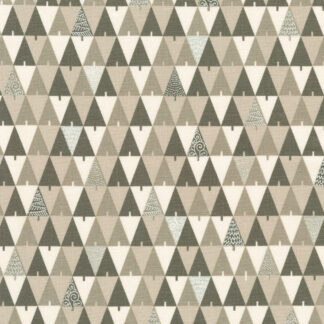100% Cotton Fabric - Holiday Flourish-Peppermint Twist - 22951-160 - Taupe - Robert Kaufman - 44 In Wide