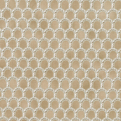 100% Cotton Fabric - Holiday Flourish-Peppermint Twist - 22952-160 - Taupe - Robert Kaufman - 44 In Wide