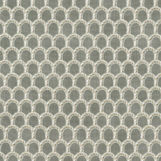100% Cotton Fabric - Holiday Flourish-Peppermint Twist - 22952-183 - Pewter - Robert Kaufman - 44 In Wide