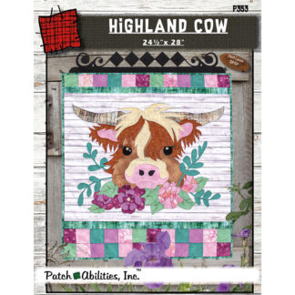 Patch Abilities - Pattern - P353 - Highland Cow