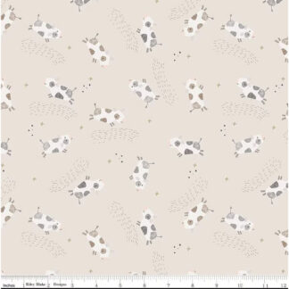 100% Cotton Flannel - Till the Cows Come Home - RBF16111 - Ash - Riley Blake - 43 In Wide