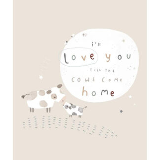 100% Cotton Panel - Till the Cows Come Home - RBFP16115 - Ash - Riley Blake - 43 In Wide