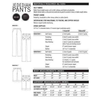 Thread Theory Designs - Digital Pattern - Jedediah Pants - Image 4