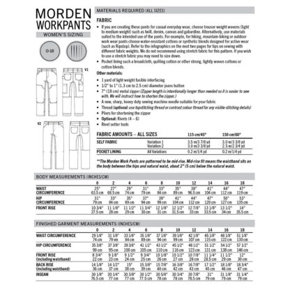 Thread Theory Designs - Digital Pattern - Morden Workpants - Image 3