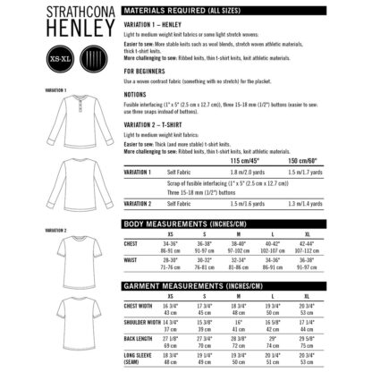 Thread Theory Designs - Digital Pattern - Strathcona Henley - Image 3