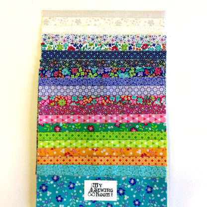 Curated Bundle of 40 Ten inch squares - Pressed Flowers