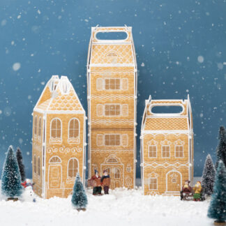 OESD - Embroidery Design - Gingerbread House Gift Boxes