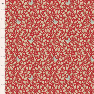 100% Cotton - Merry Little Christmas - 100621 - Holy Red - By Tilda