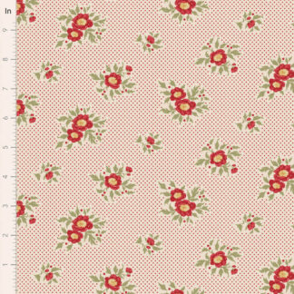 100% Cotton - Merry Little Christmas - 100638 - Joy Cream - By Tilda