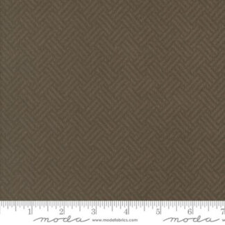100% Cotton Flannel - Prairie Gatherings - 549312F-15 - Brown - Primitive Gatherings