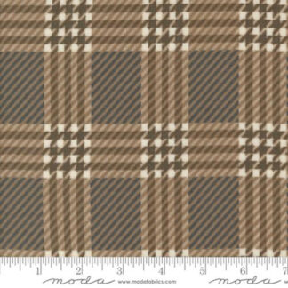 100% Cotton Flannel - Prairie Gatherings - 549313F-14 - Teak - Primitive Gatherings