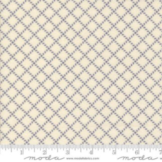 100% Cotton Flannel - Prairie Gatherings - 549315F-27 - Porcelain Indigo - Primitive Gatherings