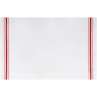 Christmas Stripe Toweling - 5920-177 - White/Red -Moda