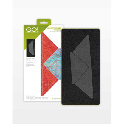 AccuQuilt - Go! - Die - Quarter Square Triangle - 55398 - 4.5in