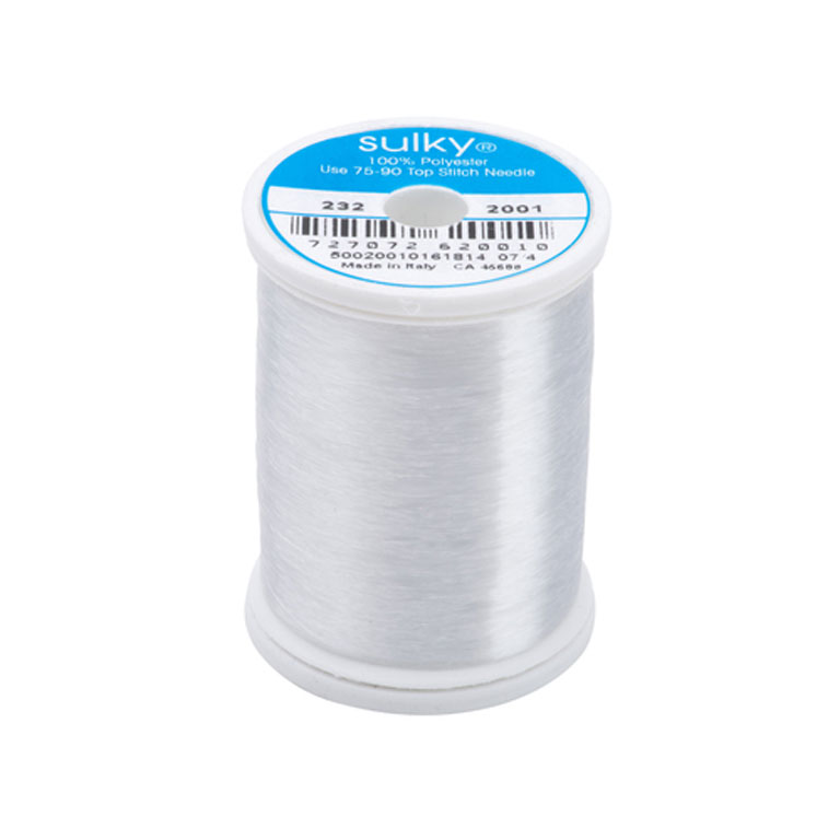 Sulky – Invisible Thread – 232-2001 – Clear – 2000m – My Sewing Room