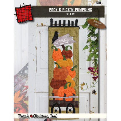 Patch Abilities - Pattern - P311 - Peck & Pick'n Pumkins