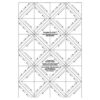 Triangles on a Roll - Half Square - 1" Finished - Image 2