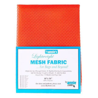ByAnnie - Mesh Fabric - SUP209 - PMPKN - 18in x 54in