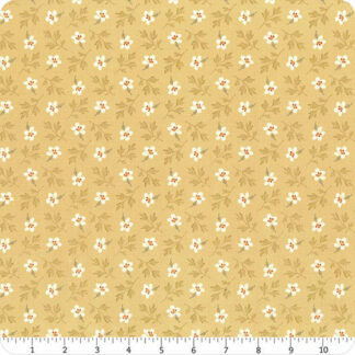 Lady Tulip - Petit Bloom - A191-Y - Gold - Andover Fabrics