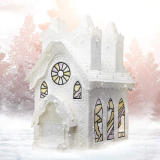OESD - Embroidery Design - Winter Village Freestanding Cathedral - 12951
