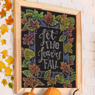 OESD - Embroidery Design - Let The Leaves Fall Tiling Scene By Shannon Roberts - 90050