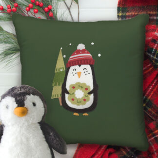 OESD - Embroidery Design - Festive Penguins by Ammie Gomez
