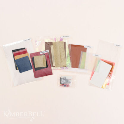 Kimberbell - Embellishment Kit - KDKB1286 - Mini Quilts Vol 1: January - June - Image 2