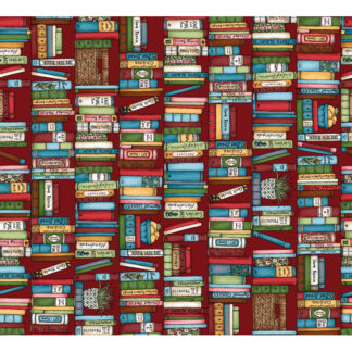 Readerville - Book Shelves - MAS10230-R - Red - Kris Lammers