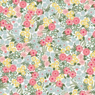 Vintage Flora - Ground Cover Floral - MAS10333-K - Grey - Maywood Studio