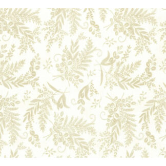 Happiness Blooms - Monotone Ferns - 56054-11 - White Washed - Moda