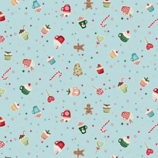 Christmas Cosy Home - Sweet Treats - MK2569_B - Cream - Makower UK