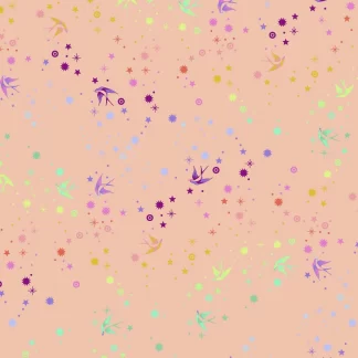 Fabric - Fairy Dust - 133 - Sherbet - Tula Pink