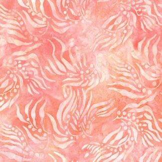 Seaside Batik - Kelp - 21669-143 - Coral - Lunn Studios
