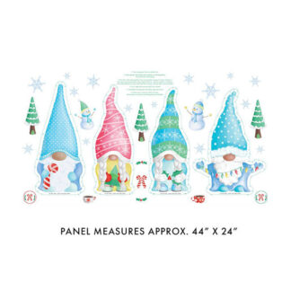 Gnome Wonderland - TT12824-99 - Panel - Winter Gnome Doll - Andi Metz for Benartex
