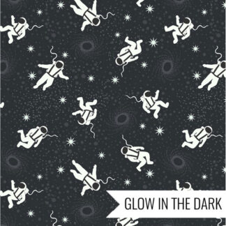 Space Glow - Astronauts - 6738-3 - Black - Lewis & Irene