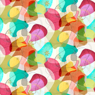 Road Trippin - 20889 - Groovy Geo - Multi - Connie Haley for 3Wishes Fabric