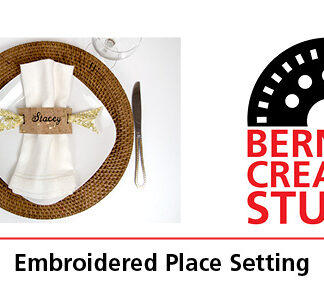 Class - Bernina Creative Studio Embroidery: Embroidered Place Setting