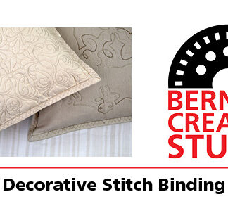 Class - Bernina Creative Studio Technique: Decorative Stitch Binding