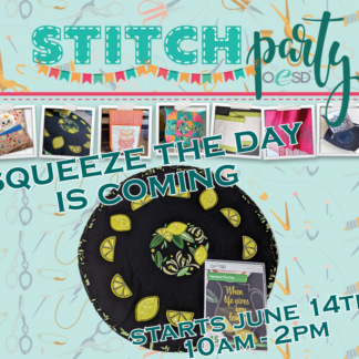 Class - OESD Stitch Party Vol 1: Squeeze The Day
