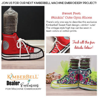 Class - Kimberbell - A La Carte Vol 2 - Sweet Feet: Stinkin' Cute Gym Shoes