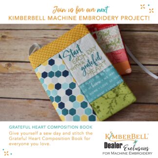 Class - Kimberbell - A La Carte Vol 3 - Grateful Heart Composition Book