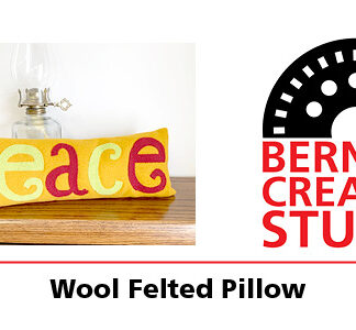 Class - Bernina Creative Studio Project: Wool Felted Pillow